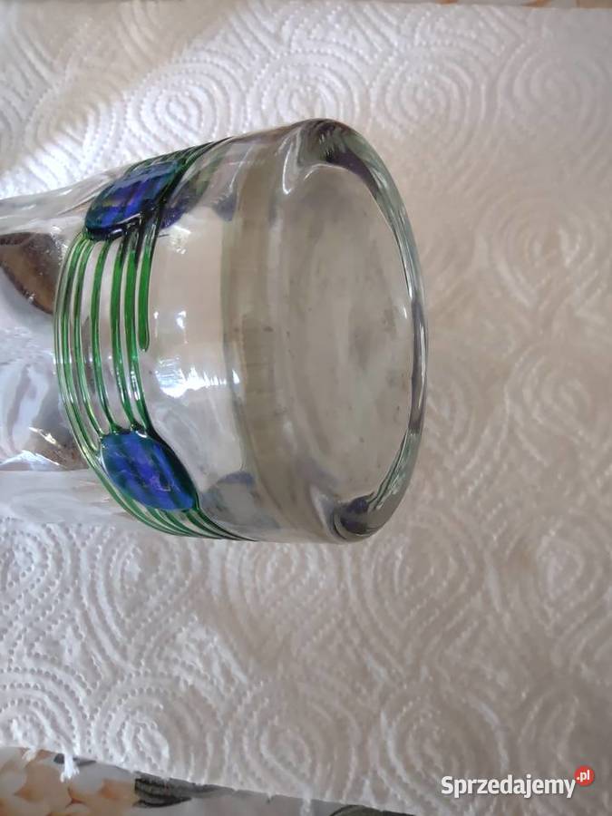 Piękny zestaw Art Noveau Poschinger Glass Gniezno