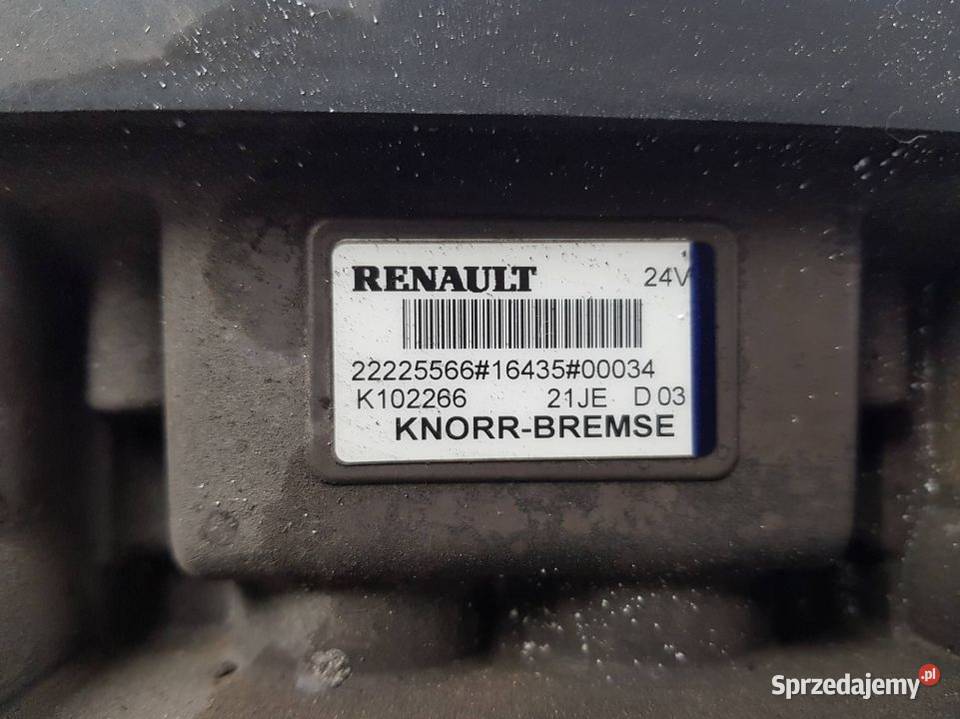 ZAWÓR K102266 E6 EBS TYŁ RANGE REN MIDLUM D 280 kujawsko-pomorskie Lipno