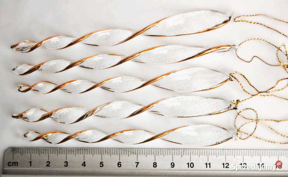 Bombki szklane ręcznie malowane przezroczyste przezroczysty Lublin sprzedam