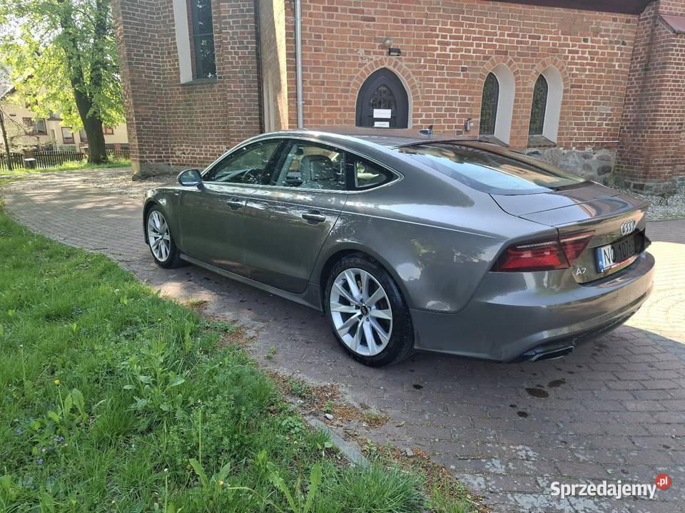 AUDI A7 Sline Jasna skóra44Zadbany