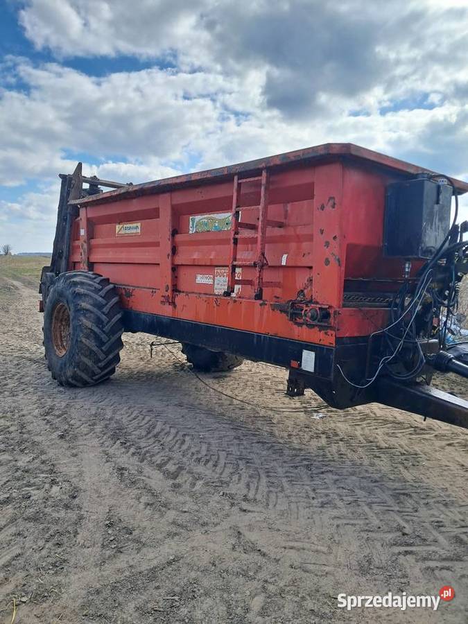 Rozrzutnik obornika Legrand Cyclone 10t własna Radzyń Podlaski