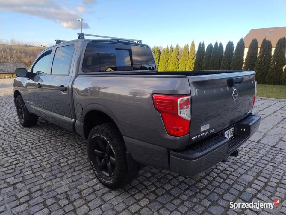 NISSAN TITAN 57 BENZYNA NOWY GAZ SUPER STAN automatyczna Myślenice