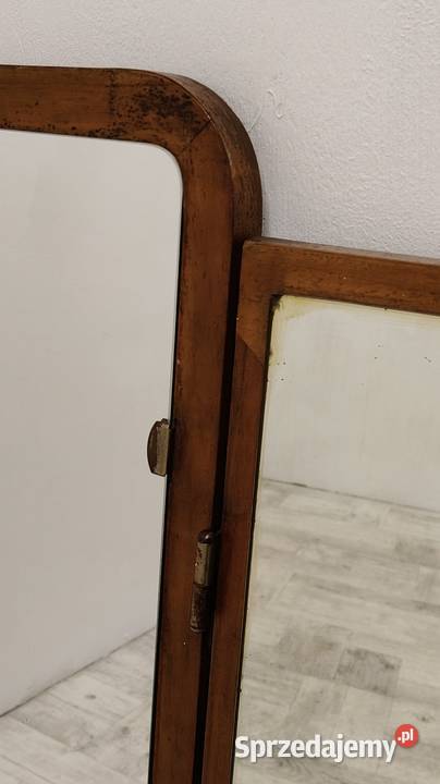 lustro stare do toaletki łazienki vintage łódzkie Radomsko