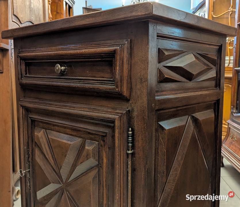 Piękna komoda debowa szer 79 sklep Dąbrowa