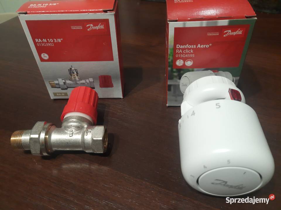 Danfoss Aero glowica i zawór termostatyczny łódzkie