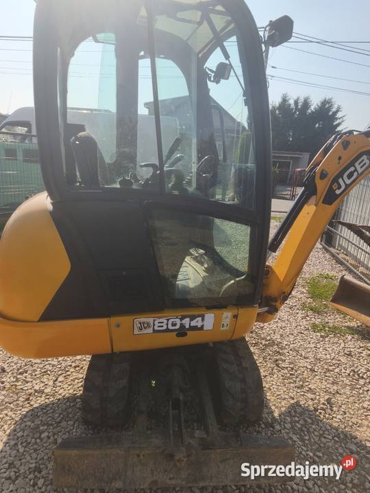 Minikoparka JCB 8014 cts Kabina
