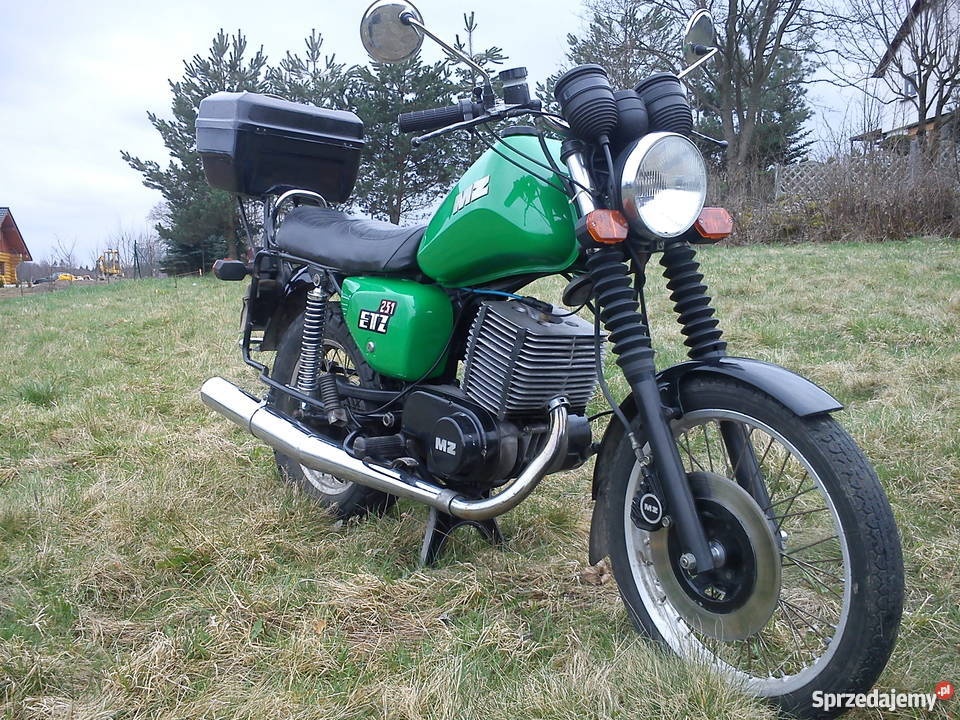 MZ ETZ 251stan kolekcjonerskiOryginalne 11 dolnośląskie