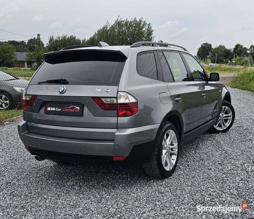 BMW X3 ŁADNE AUTOMAT XDRIVE Rok produkcji 2008 Latoszyn