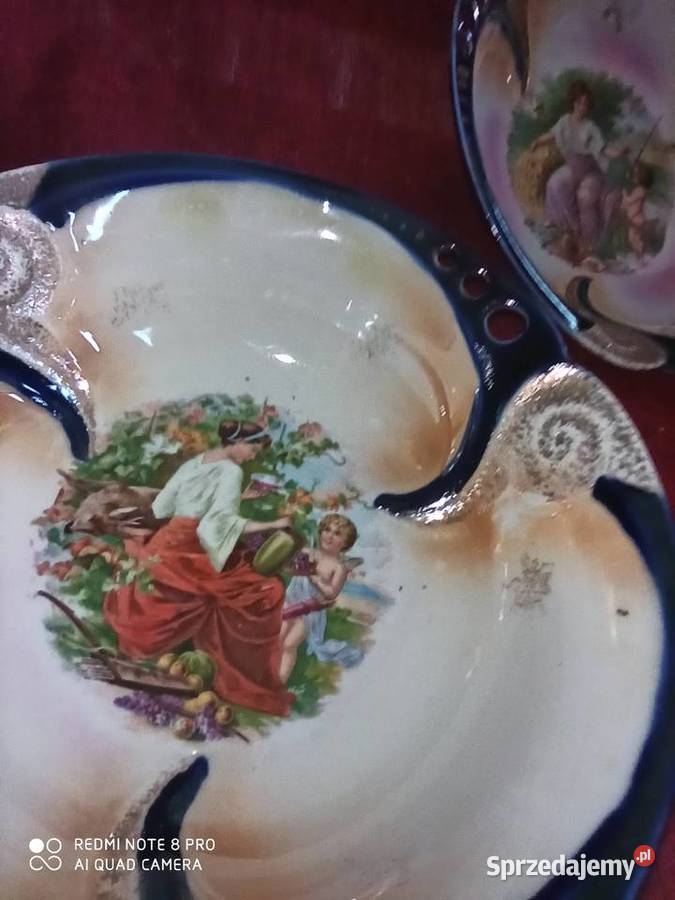 Patera ze scenką Piknik
w lustrze misa z ażurem Gdańsk