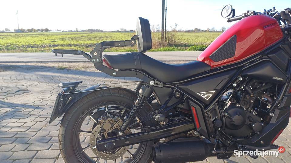 ZONTES 125C c125 bagażnik z oparciem kierowcy Kruszwica sprzedam
