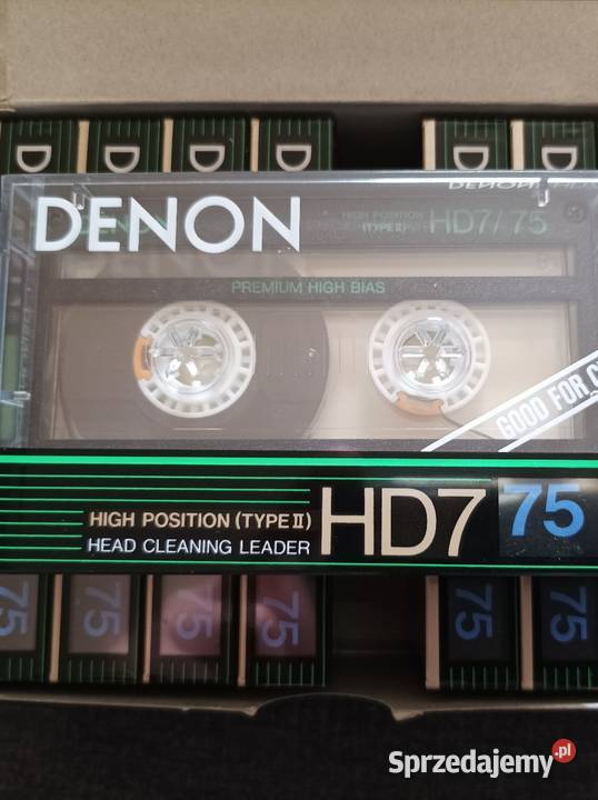 Kaseta DENON HD7 Premium 75 Super Chrom CrO2 Warszawa