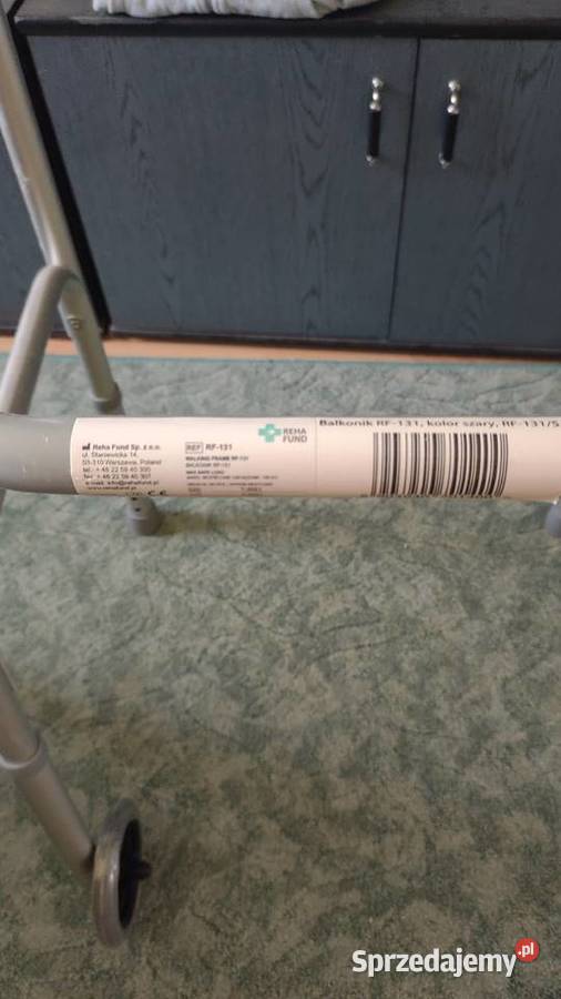 Balkonik rehabilitacyjny używany