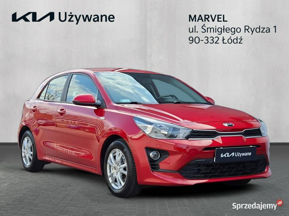 Kia Rio 12 DPI 84 Wersja M Salon Serwisowany gniazdo USB Łódź