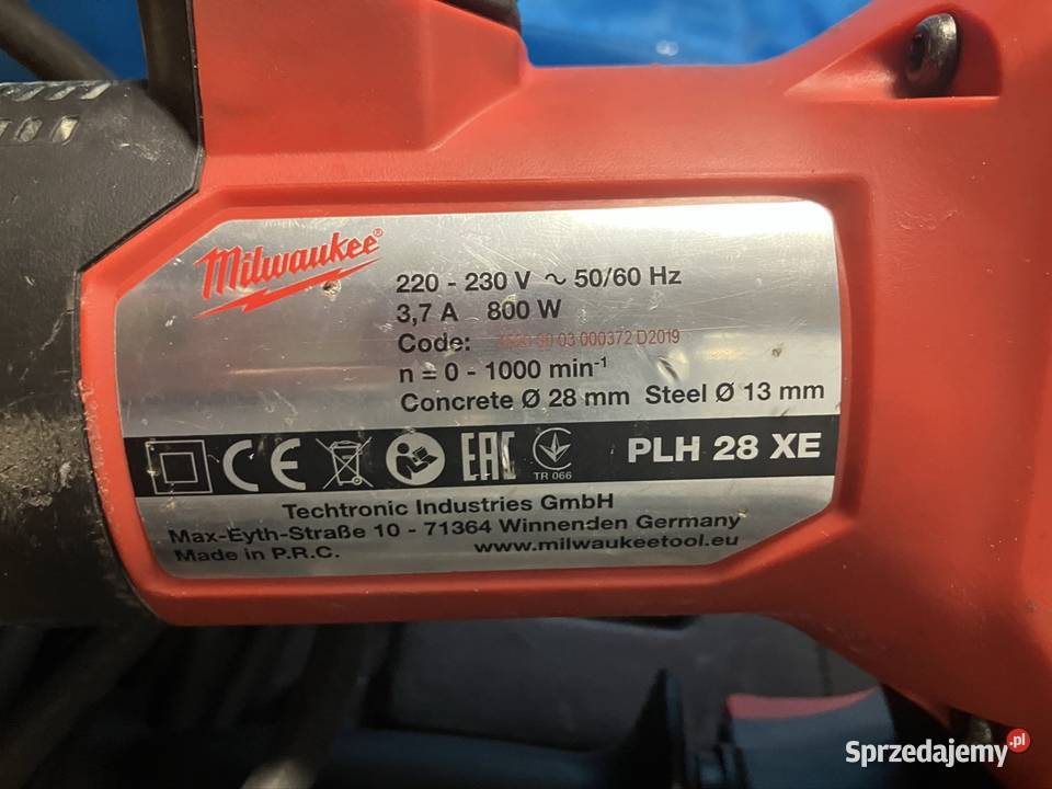 Milwaukee PLH 28 XE
