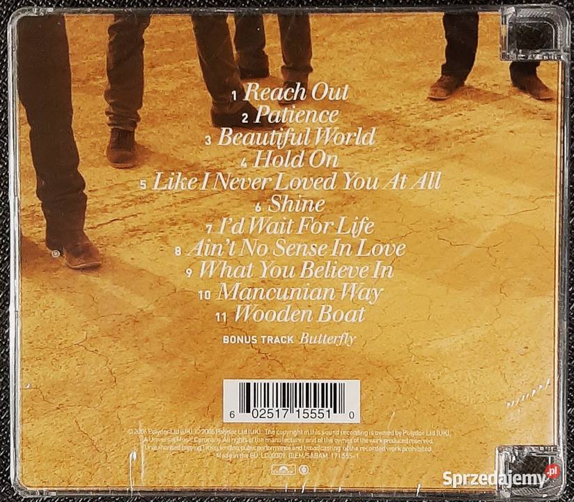 Album CD Zespołu TAKE THAT BEAUTIFUL WORLD CD pop