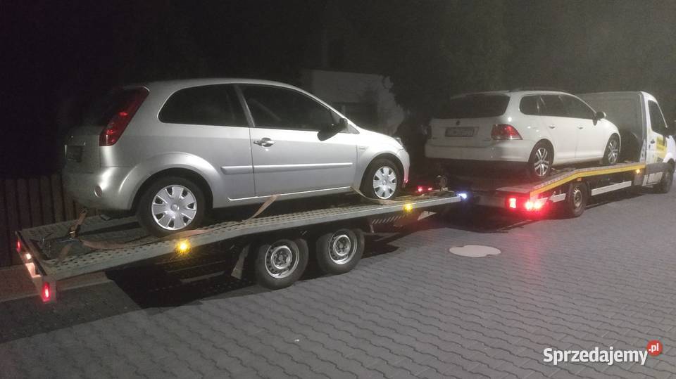 Przyczepa laweta WYNAJEM Świnoujście