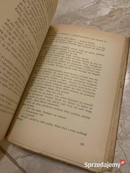 Kawałek cukru Piotr Jilemnicky książka z 1950 r Antykwariat Jasło