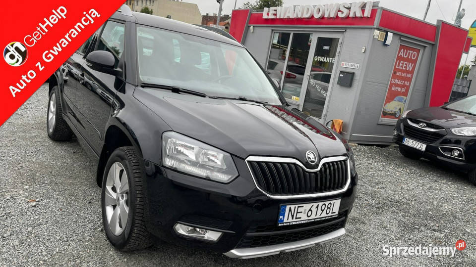 koda Yeti Benzyna Salon Polska Zarejestrowany gniazdo AUX Elbląg
