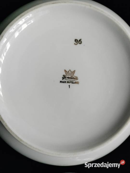 Waza do zupy złocona Karolina PRL zachodniopomorskie Choszczno