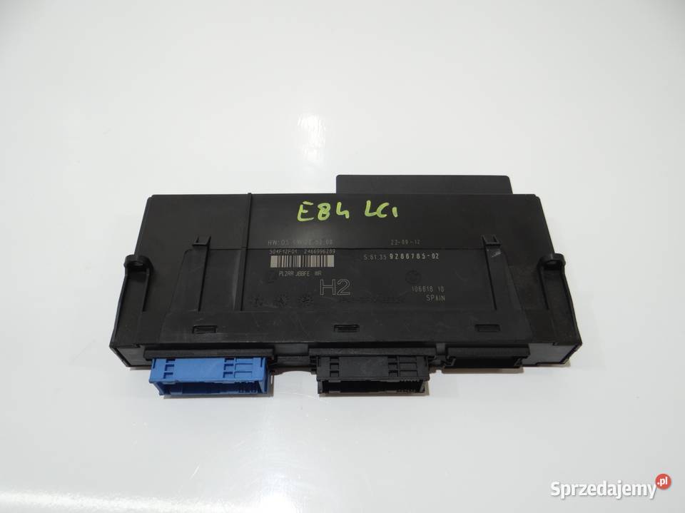 MODUŁ STEROWNIK KOMFORTU BMW X1 E84 LCI 9286785 Pozostałe lubelskie Strzyżewice