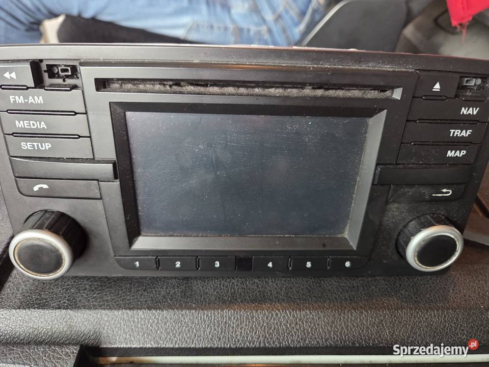 Panel nawigacji radio Man tgx