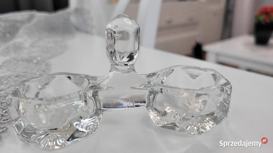 Szklany przyprawnik Ciechanowiec sprzedam