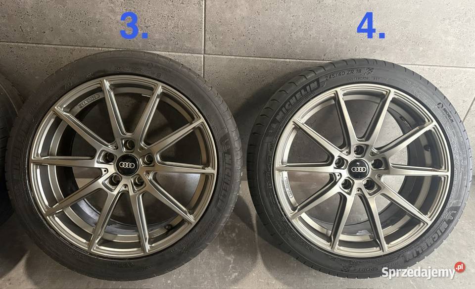 18 Audi A4 A5 A6 felgi koła komplet 5x112 ET35 Lubasz