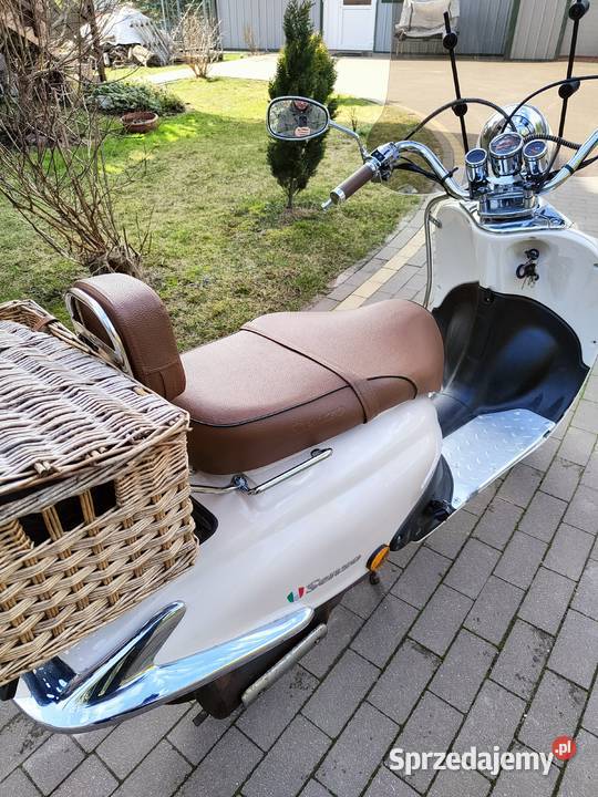 skuter retro senzo 2019 pr mały przebieg warmińsko-mazurskie Ełk sprzedam
