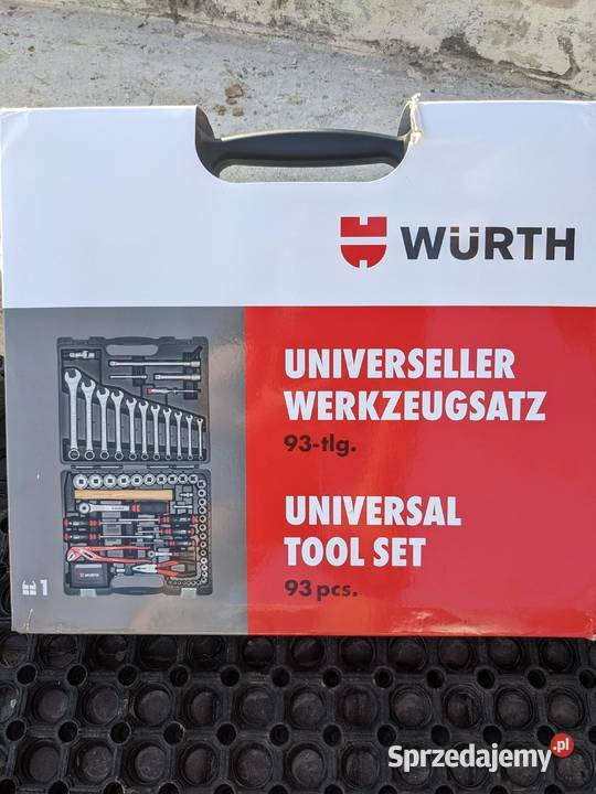 ZESTAW KLUCZY WURTH 93 ELEMENTY 096593180 Chmielnik