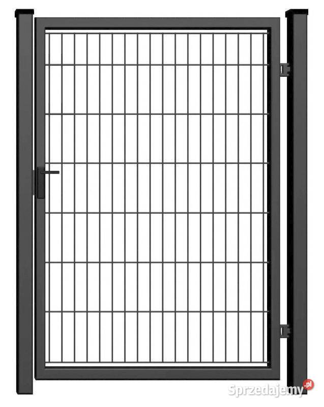 Furtka Panel 2D 078m10m Antracyt metal Zamość