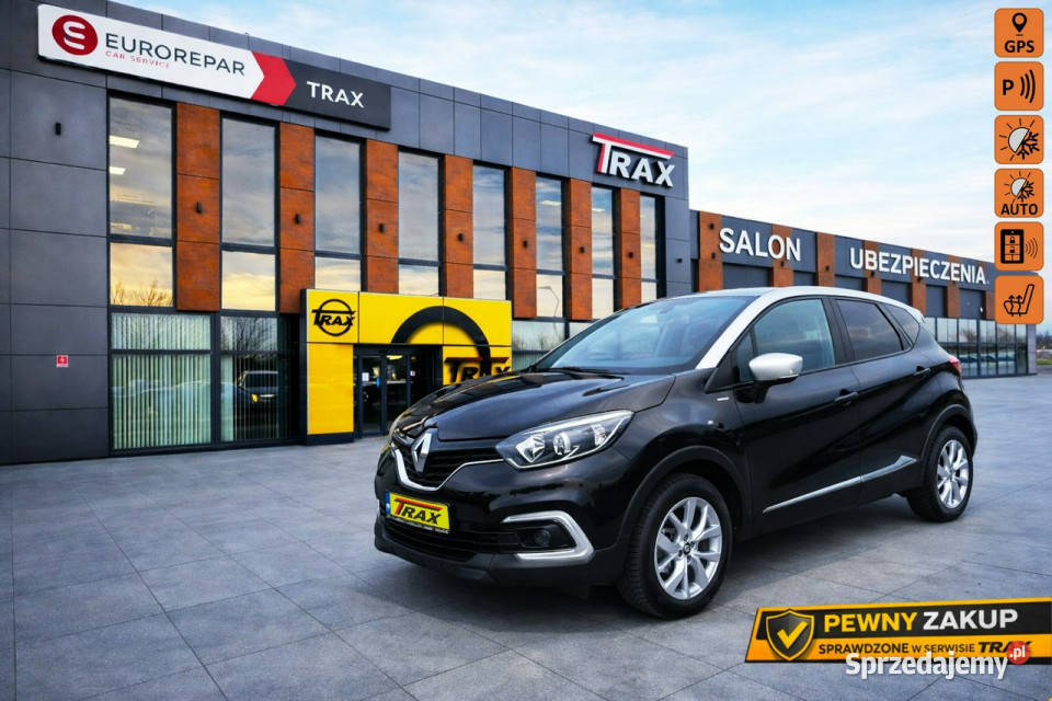 Renault Captur 09 TCe Limited dwukolorowe klimatyzacja Łódź sprzedam