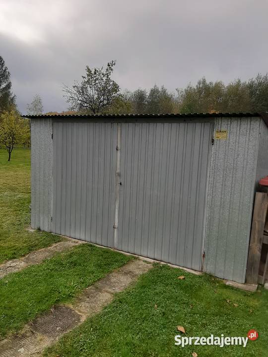 Garaż blaszany 4x5 używany Andrychów sprzedam