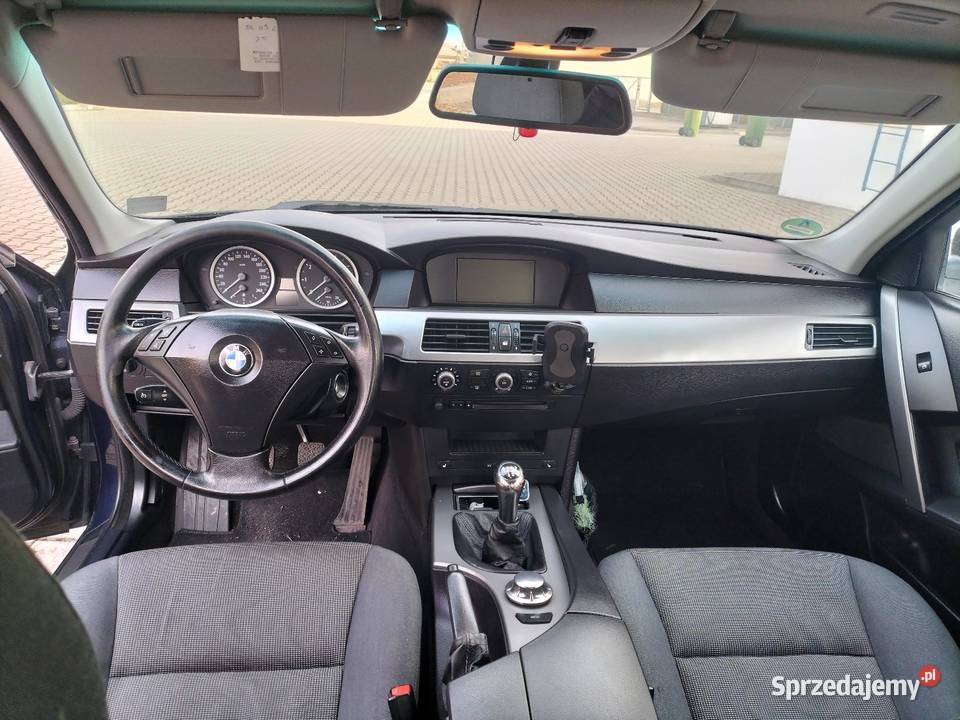 BMW E60 2005r m54b22 170szyberdach ładna asystent parkowania Gołuchów
