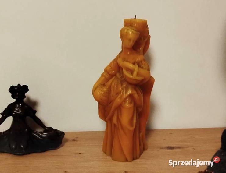 Stara świeca figuralna Szczecin