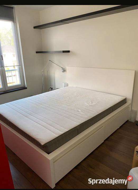 Łóżko IKEA Malm materac Mysłakowice
