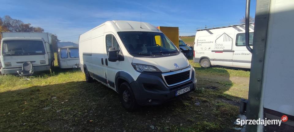 Peugeot Boxer 22 150 2016r uszkodzony Boxer Radziechowy