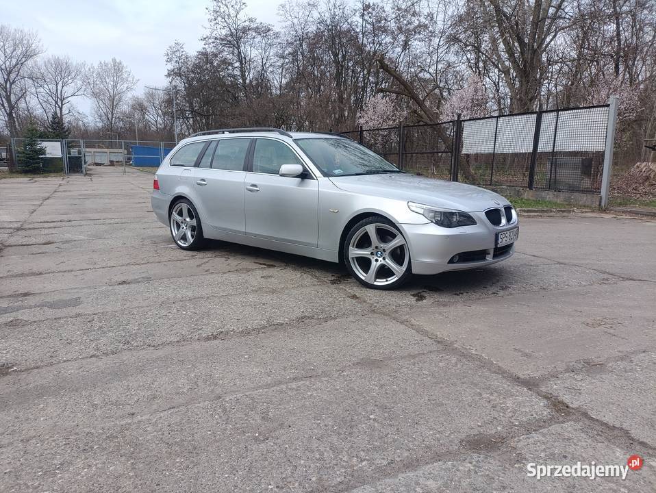BMW E61 520d super stan zadbane 20 felgi Sosnowiec