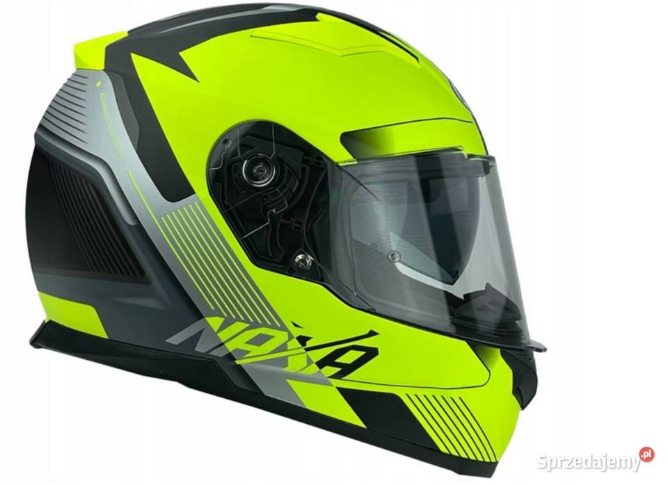 KASK MOTOCYKLOWY Z BLENDA NAXA F23 PINLOCK śląskie Sosnowiec