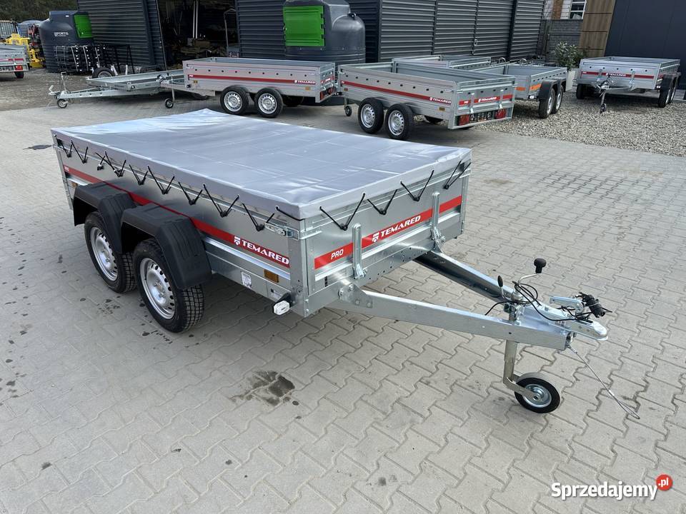 TEMARED PRO 26122 przyczepka dwuosiowa DMC 750 z