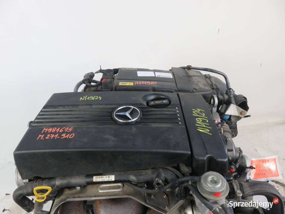 SILNIK MERCEDES C KLASA W204 180 16 KOMPRESOR osobowe małopolskie