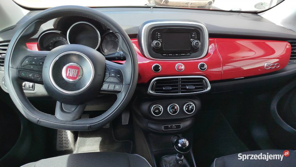 Fiat 500X 16 benzyna 110 Pierwszy Właściciel tempomat Bytów sprzedam