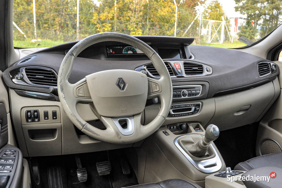 Renault Scenic 16dCi 2012 r Skóry Scenic Wrocław