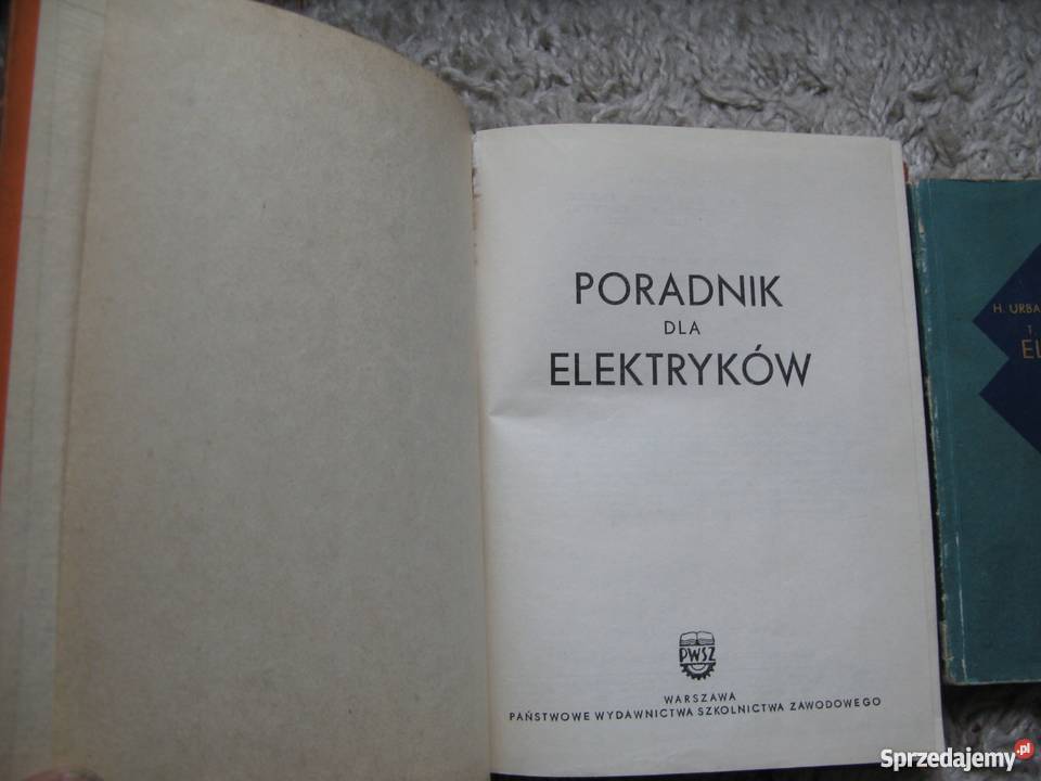 Poradnik elektryków fa Książki naukowe i popularnonaukowe Książki naukowe i popularnonaukowe sprzedam