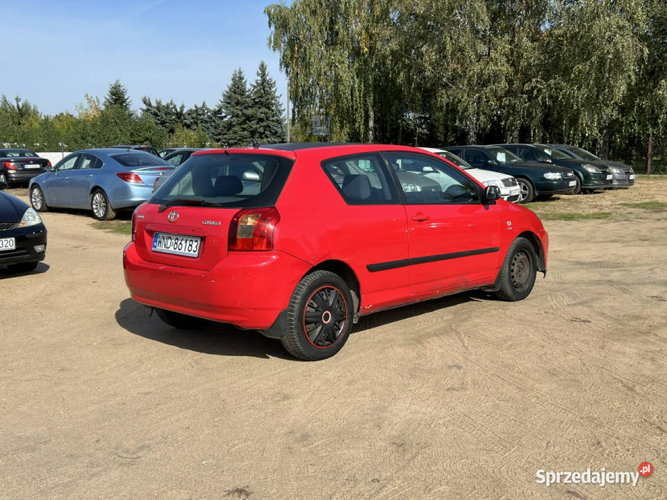 Toyota Corolla 14 Benzyna 97 2004r Z Warszawa
