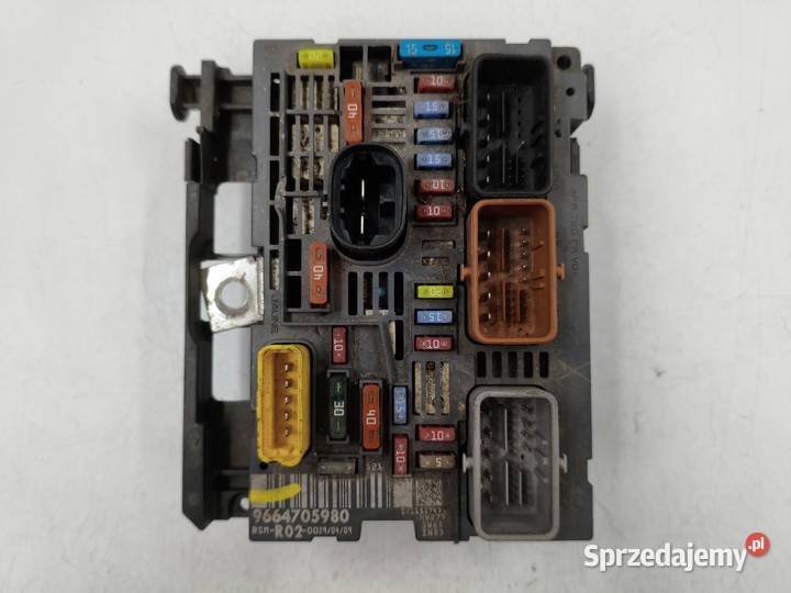 Moduł BSM R02 Skrzynka Bezpieczników Peugeot 407 Wyszków