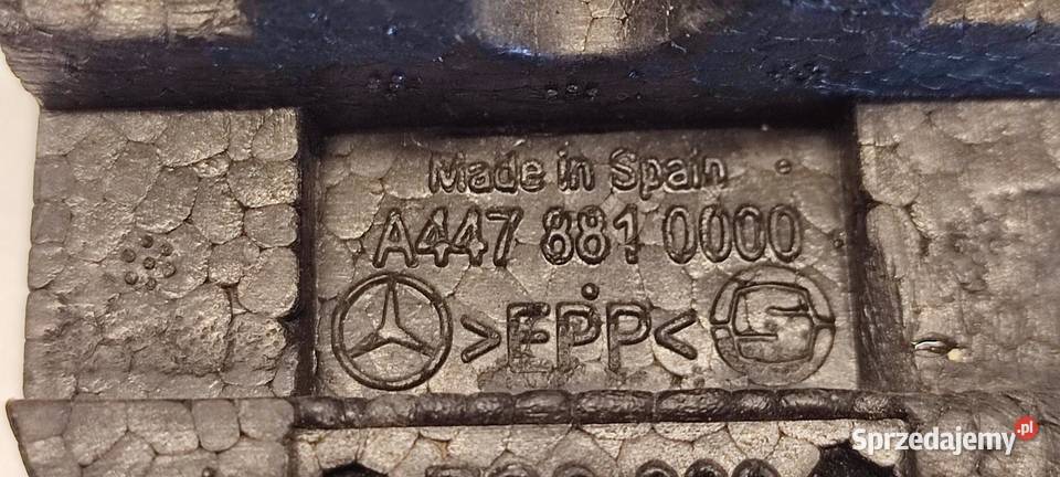 MERCEDES VITO W447 WYGŁUSZENIE BŁOTNIKA osobowe dolnośląskie