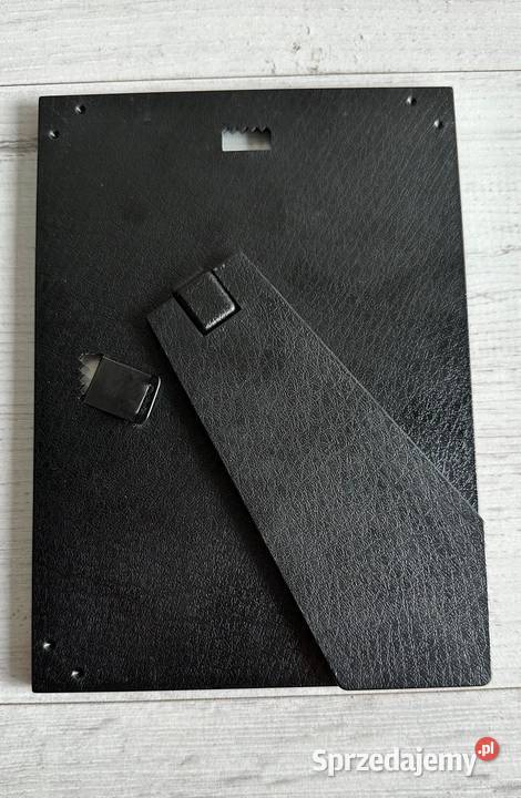 NOWA czarna ramka do zdjęć szklana Łódź