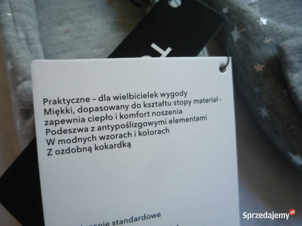 Nowe TomRose 39 Szare Kapcie damskie Podeszwa Szczecin sprzedam