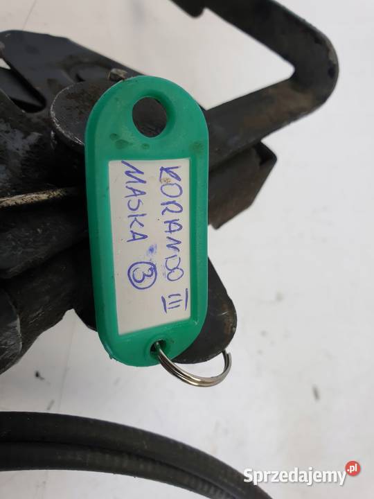 SsangYong Korando III ZAMEK PRZEDNIEJ MASKI lubelskie Rudka