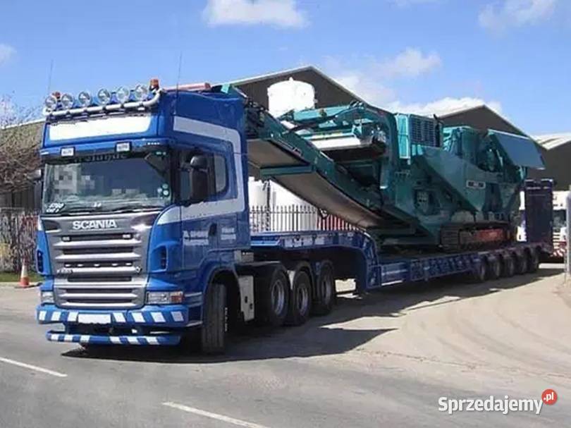 Transport maszyn budowlanych Najtaniej